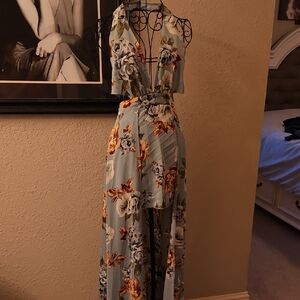 SHEIN Elegant Floral Dress